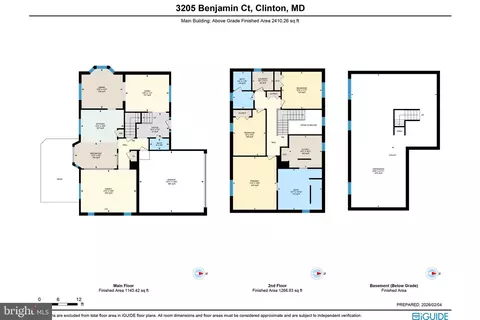 Floorplan - 3205 Benjamin Ct, Clinton, MD 20735 photo 4 of 4