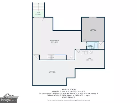 Floorplan - 12706 Broughton Blf, Brandywine, MD 20613 photo 3 of 3