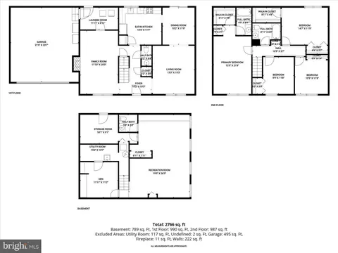 Floorplan - 15702 Appleton Ct, Bowie, MD 20716 photo 1 of 4