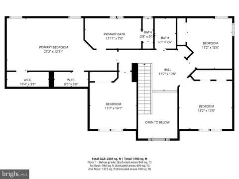 Floorplan - 9602 Stuart Ln, Clinton, MD 20735 photo 2 of 4