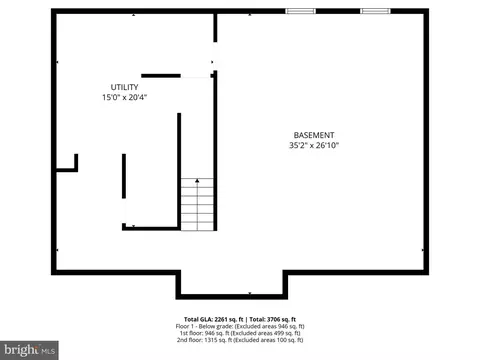 Floorplan - 9602 Stuart Ln, Clinton, MD 20735 photo 4 of 4