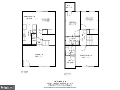 Floorplan - 11313 Laurelwalk Dr #170, Laurel, MD 20708 photo 3 of 3