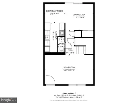Floorplan - 11313 Laurelwalk Dr #170, Laurel, MD 20708 photo 1 of 3