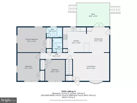 Floorplan - 6818 Groveton Dr, Clinton, MD 20735 photo 1 of 3