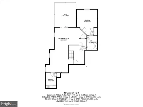 Floorplan - 14215 Summit Ln, Laurel, MD 20708 photo 1 of 4