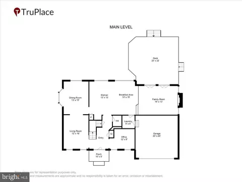 Floorplan - 12005 Backus Dr, Bowie, MD 20720 photo 2 of 4