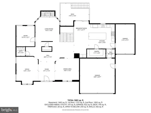 Floorplan - 11701 Duckettown Rd, Laurel, MD 20708 photo 1 of 4