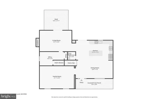 Floorplan - 8406 Snowden Loop Ct, Laurel, MD 20708 photo 1 of 4