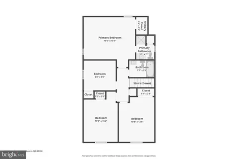 Floorplan - 8406 Snowden Loop Ct, Laurel, MD 20708 photo 2 of 4