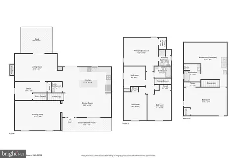 Floorplan - 8406 Snowden Loop Ct, Laurel, MD 20708 photo 4 of 4