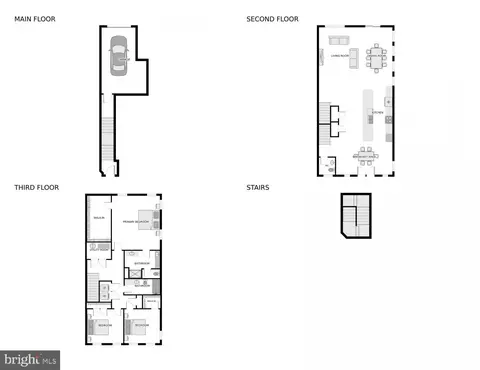 Floorplan - 7652 Buzz Aldrin Ln #1826, Lanham, MD 20706 photo 4 of 4