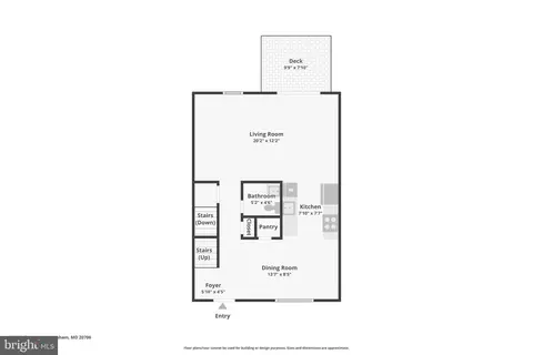 Floorplan - 7054 Palamar Turn Turn, Lanham, MD 20706 photo 1 of 4