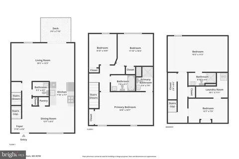 Floorplan - 7054 Palamar Turn Turn, Lanham, MD 20706 photo 4 of 4
