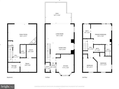 Floorplan - 10775 Kitchener Ct, Bowie, MD 20721 photo 1 of 4