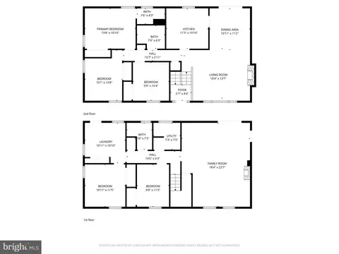 Floorplan - 7616 Earnshaw Dr, Brandywine, MD 20613 photo 3 of 3