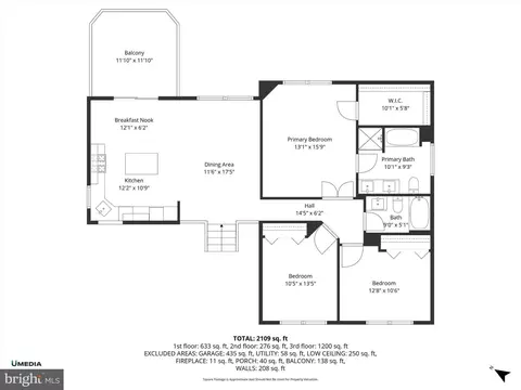 Floorplan - 12908 Windbrook Dr, Clinton, MD 20735 photo 3 of 4