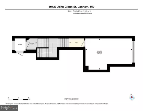 Floorplan - 10423 John Glenn St, Lanham, MD 20706 photo 1 of 3