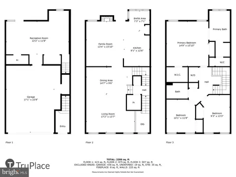 Floorplan - 4028 Ranch Rd, Marlboro, MD 20772 photo 2 of 4