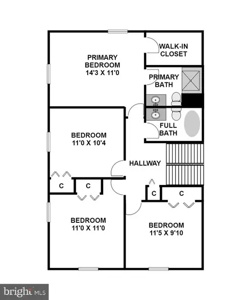 Floorplan - 16011 Jerald Rd, Laurel, MD 20707 photo 2 of 3