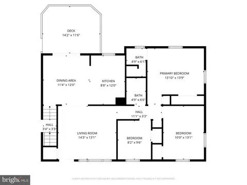 Floorplan - 5802 Shepherd Ln, Lanham, MD 20706 photo 3 of 3