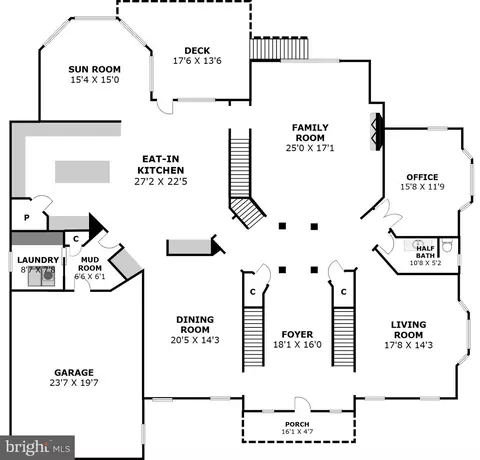 Floorplan - 7804 Killbarron Dr, Laurel, MD 20707 photo 2 of 3