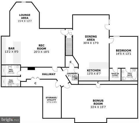 Floorplan - 7804 Killbarron Dr, Laurel, MD 20707 photo 3 of 3