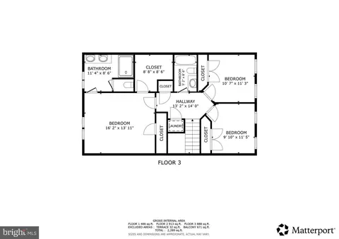 Floorplan - 3837 Polo Pl, Marlboro, MD 20772 photo 3 of 3