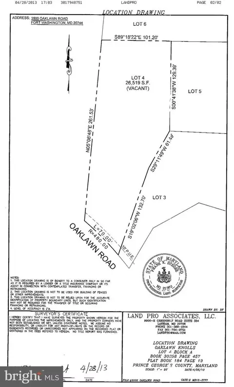 3500 Oaklawn Rd, Fort Washington, MD 20744