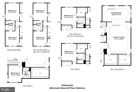 Floorplan - TBB While Away Drive #ALBEMARLE, Bowie, MD 20716 photo 7 of 11