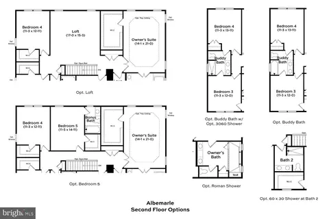 Floorplan - TBB While Away Drive #ALBEMARLE, Bowie, MD 20716 photo 2 of 11
