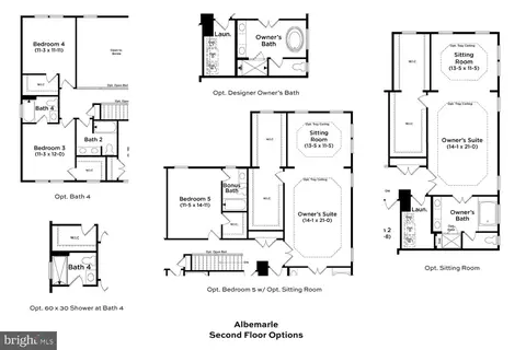 Floorplan - TBB While Away Drive #ALBEMARLE, Bowie, MD 20716 photo 4 of 11