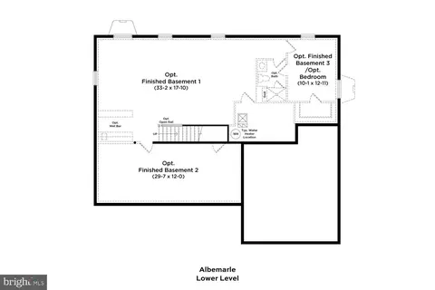 Floorplan - TBB While Away Drive #ALBEMARLE, Bowie, MD 20716 photo 5 of 11