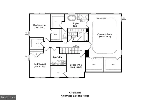 Floorplan - TBB While Away Drive #ALBEMARLE, Bowie, MD 20716 photo 6 of 11