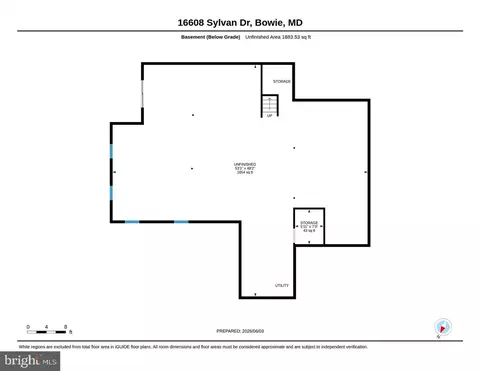 Floorplan - 16608 Sylvan Dr, Bowie, MD 20715 photo 4 of 4
