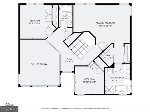 Floorplan - 9110 Tallfield Ct, Lanham, MD 20706 photo 3 of 3