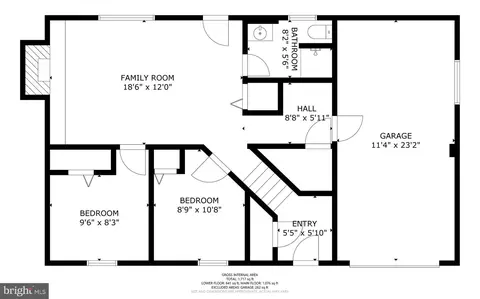 Floorplan - 9716 Franklin Ave, Lanham, MD 20706 photo 2 of 2