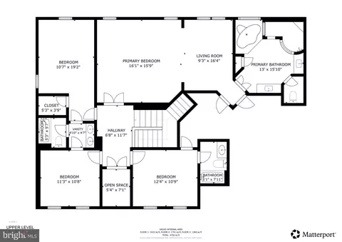 Floorplan - 6102 Oglethorpe Mill Dr, Brandywine, MD 20613 photo 3 of 3