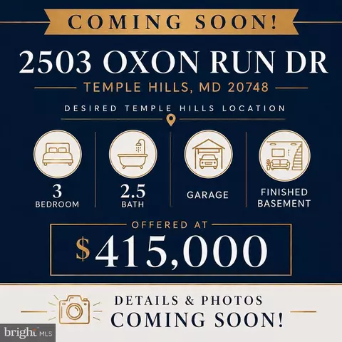 2503 Oxon Run Dr, Temple Hills, MD 20748