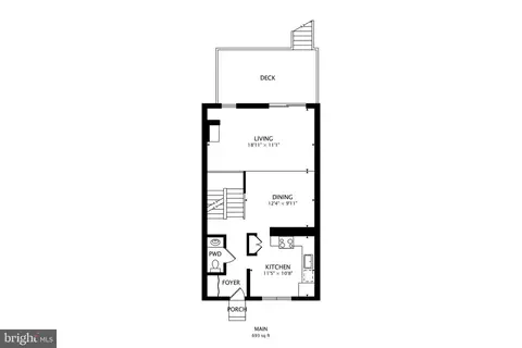 Floorplan - 7035 Woodstream Ln, Lanham, MD 20706 photo 1 of 2