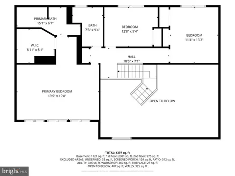 Floorplan - 7517 Brooklyn Bridge Rd, Laurel, MD 20707 photo 2 of 4