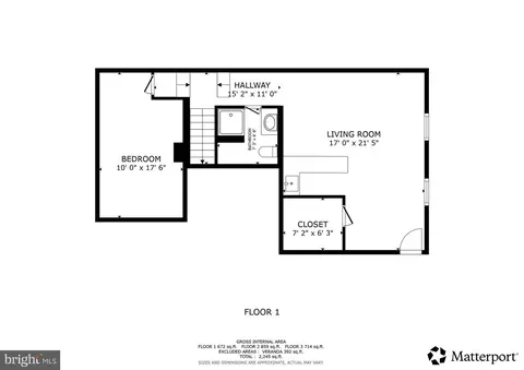 Floorplan - 7001 Marmick Pl, Laurel, MD 20707 photo 3 of 3