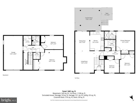 Floorplan - 9136 Mchenry Ln, Lanham, MD 20706 photo 3 of 3