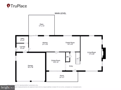 Floorplan - 12218 Valerie Ln, Laurel, MD 20708 photo 1 of 2