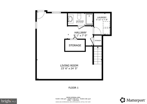 Floorplan - 8707 Delphi Dr, Clinton, MD 20735 photo 1 of 3