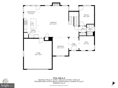 Floorplan - 5809 Mcintosh Pl, Brandywine, MD 20613 photo 2 of 4