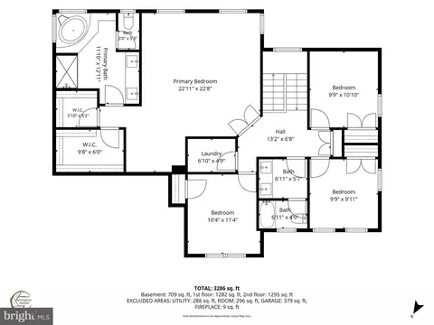 Floorplan - 5809 Mcintosh Pl, Brandywine, MD 20613 photo 3 of 4