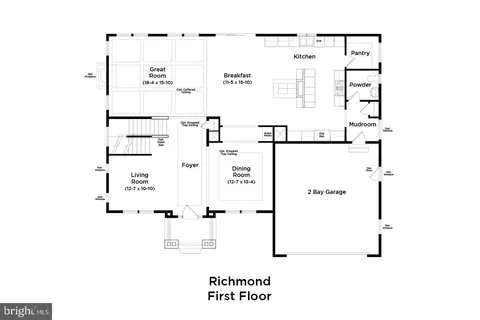 Floorplan - TBB While Away Drive #RICHMOND, Bowie, MD 20716 photo 2 of 5