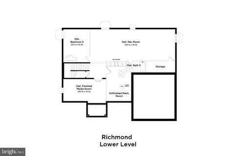 Floorplan - TBB While Away Drive #RICHMOND, Bowie, MD 20716 photo 1 of 5
