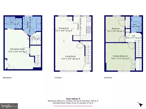 Floorplan - 1003 Phillip Powers Dr, Laurel, MD 20707 photo 1 of 8