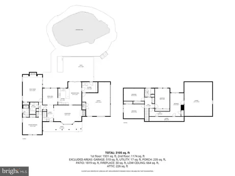 Floorplan - 8701 Oxwell Ln, Laurel, MD 20708 photo 3 of 3